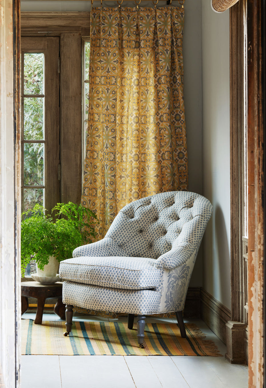 Oman Marigold Fabric
