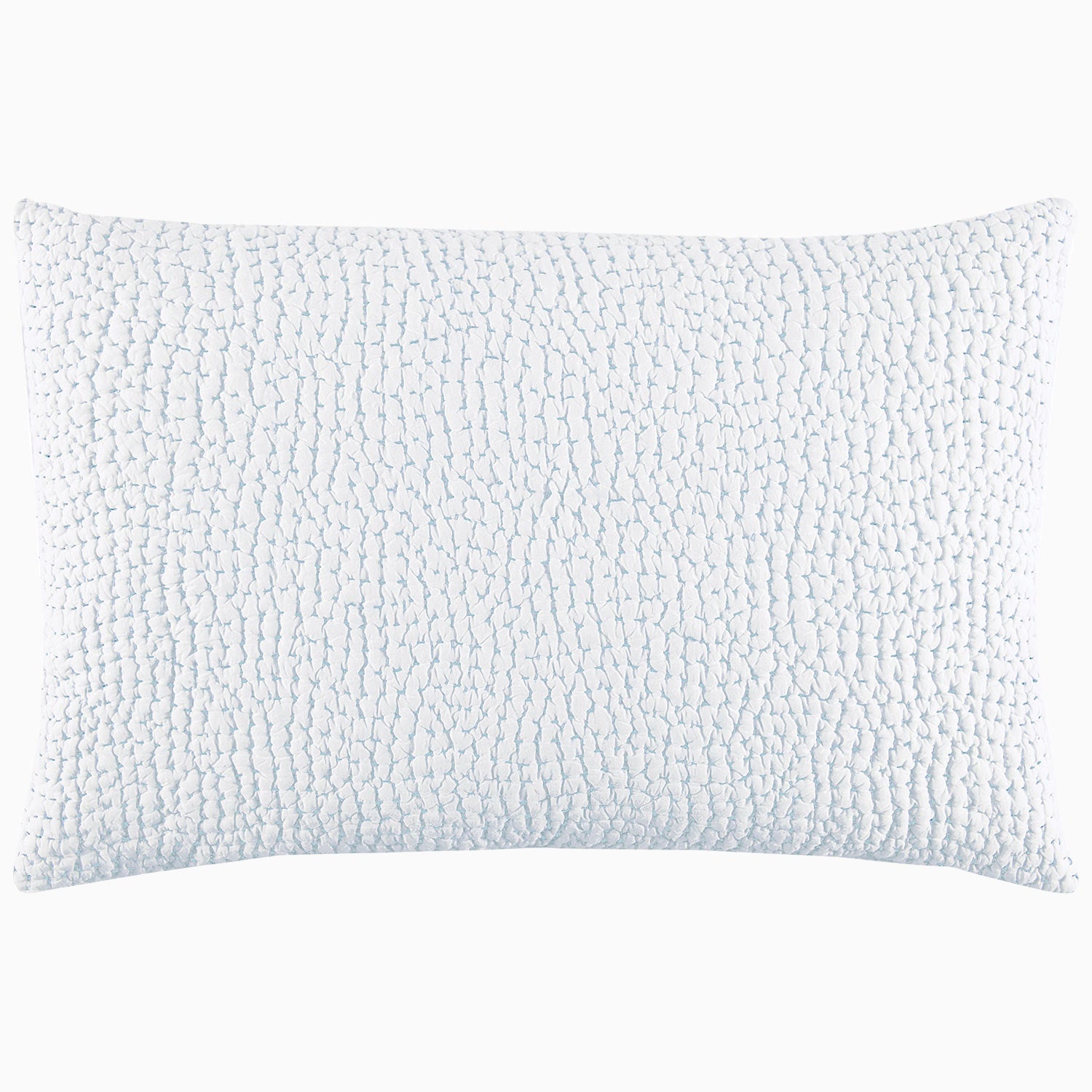 Organic Hand Stitched Mist Sham by John Robshaw