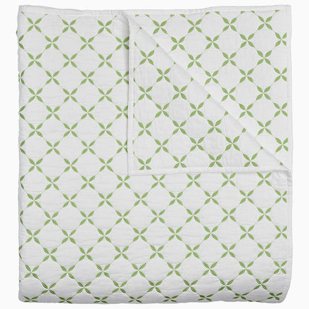 Layla Leaf Quilt by John Robshaw