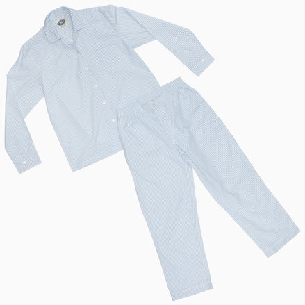 Cinde Light Indigo Pajama Set by John Robshaw