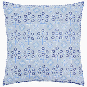 Aanan Light Indigo Pillow by John Robshaw