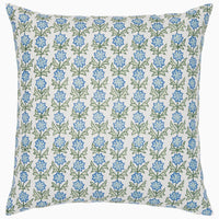 Akhil Light Indigo Outdoor Decorative Pillow - High Quality Image of 