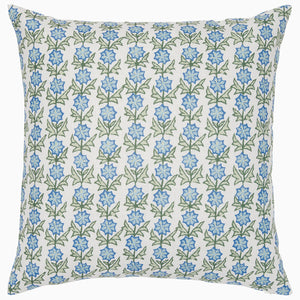 Akhil Light Indigo Outdoor Decorative Pillow
