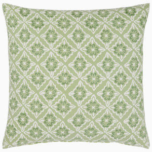Anju Sage Decorative Pillow by John Robshaw