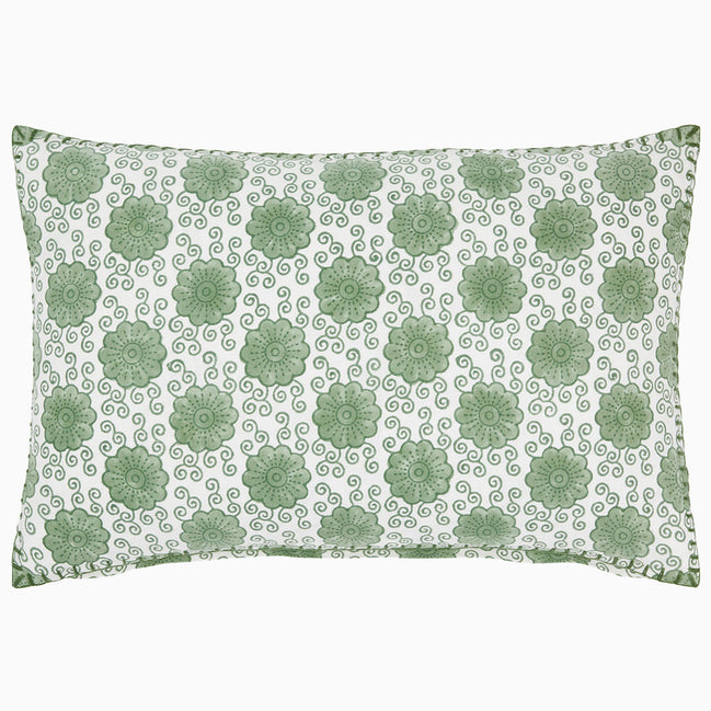 Damini Sage Pillow by John Robshaw