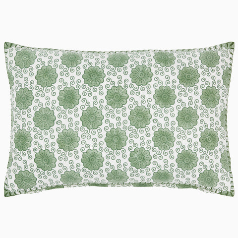 Damini Sage Pillow by John Robshaw