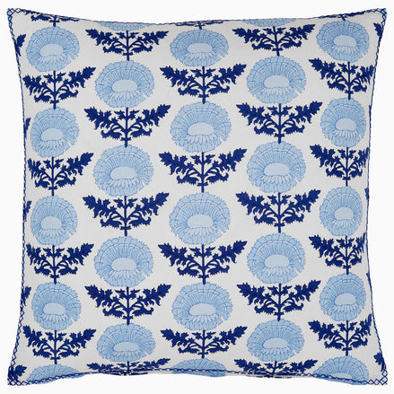 Kaavia Indigo Decorative Pillow by John Robshaw