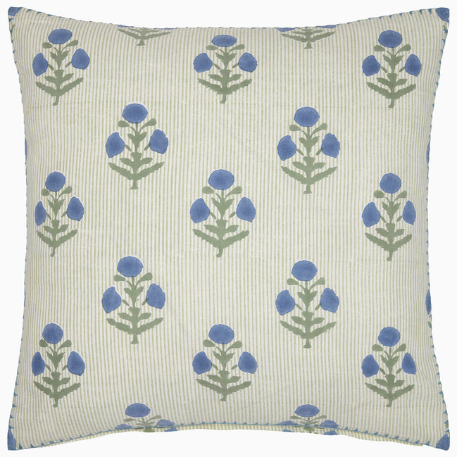 Lucy Azure Decorative Pillow