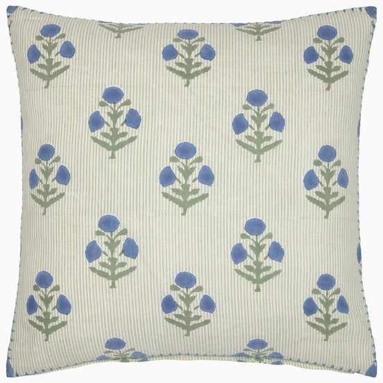 Lucy Azure Decorative Pillow