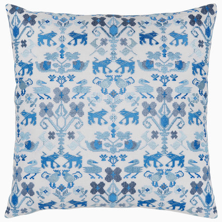 Nolin Light Indigo Decorative Pillow by John Robshaw