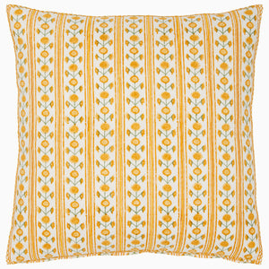 Ritika Marigold Decorative Pillow by John Robshaw
