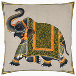 Spring Elephant Decorative Pillow - 33109650243630