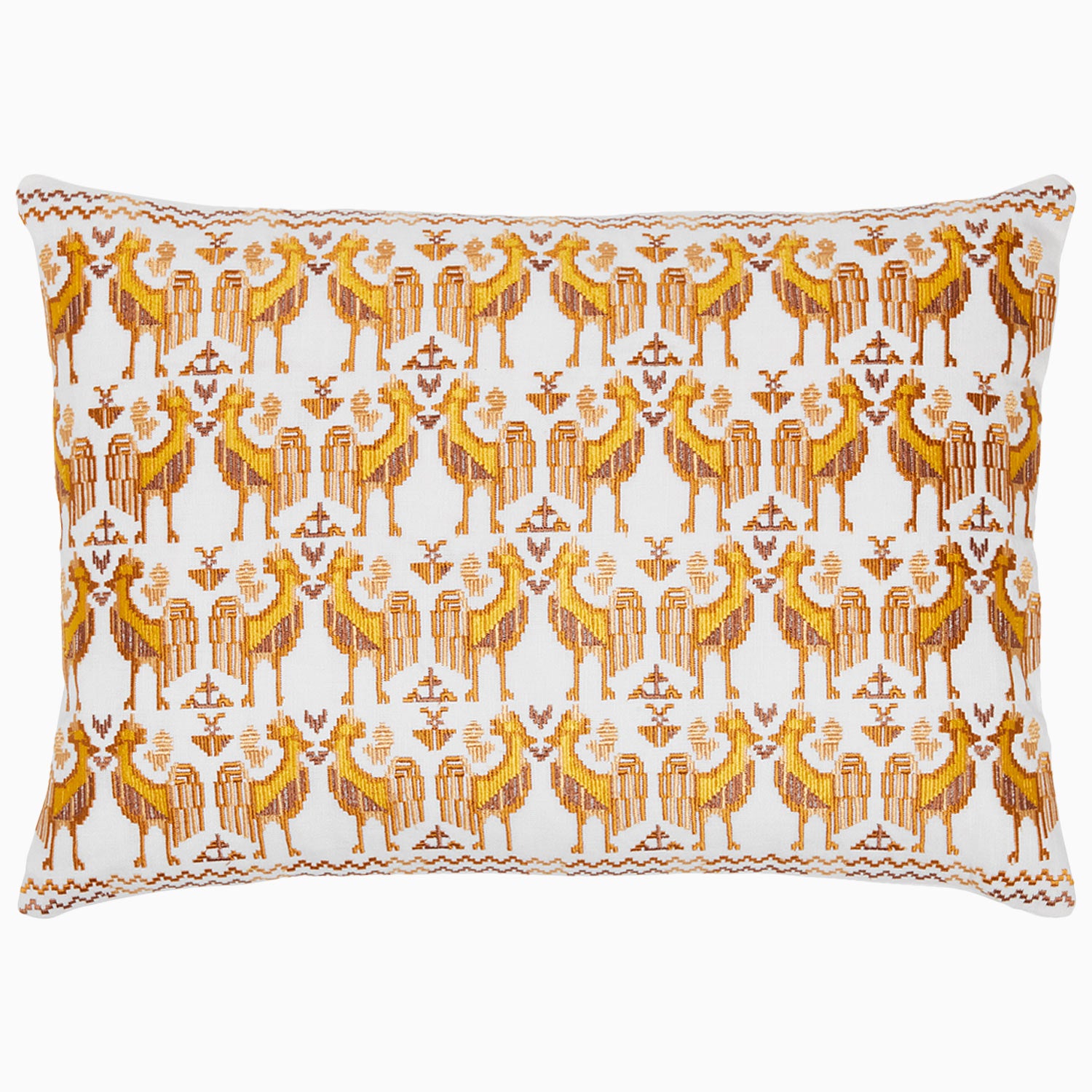 Usha Marigold Pillow by John Robshaw