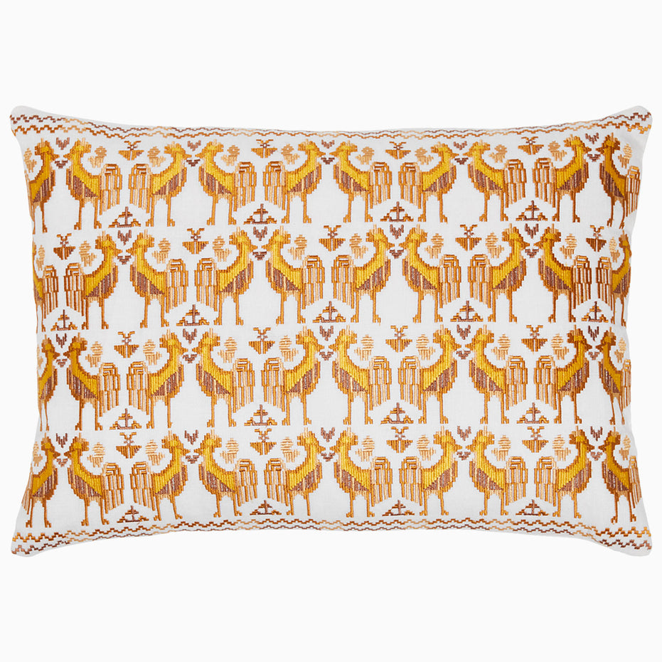 Usha Marigold Pillow by John Robshaw
