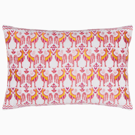 Usha Azalea Kidney Pillow by John Robshaw