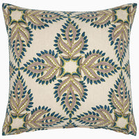 Verdin Peacock Decorative Pillow - High Quality Image of 