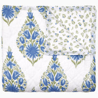 Mayra Azure Quilt - High Quality Image of 