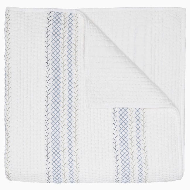 Rimi Light Indigo Organic Quilt