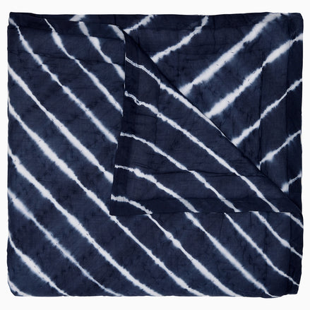 Sagar Indigo Quilt by John Robshaw