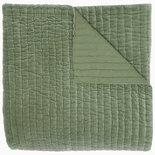 Velvet Sage Quilt by John Robshaw
