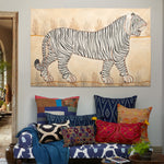 Right White Tiger Tapestry - 32114663325742