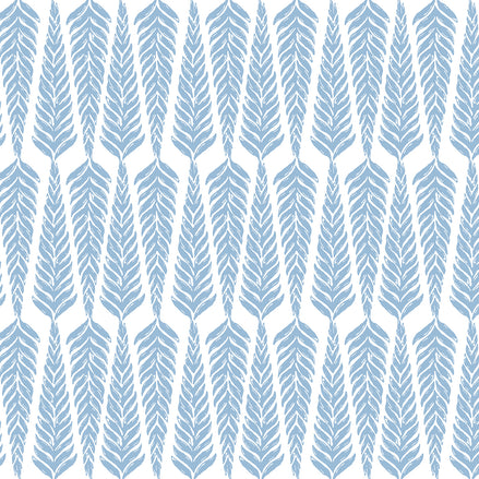 Riya Light Indigo Wallpaper by John Robshaw