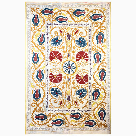 Painted Terrain Ralli Blanket by John Robshaw