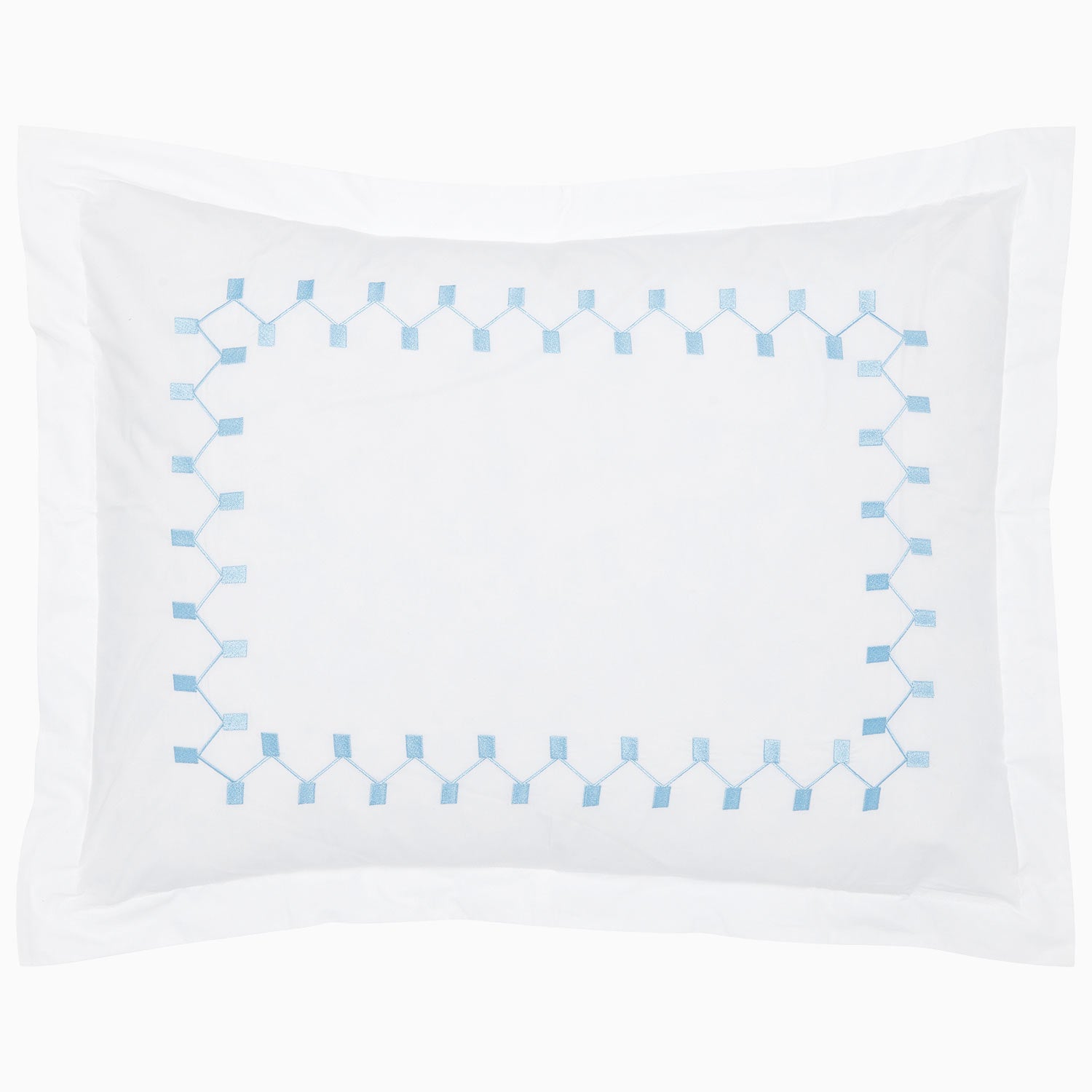 Anketi Light Indigo Border Sham