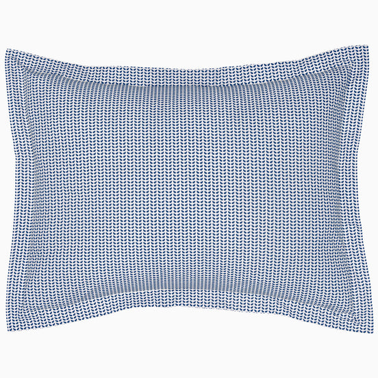 Cinde Navy Organic Sham by John Robshaw