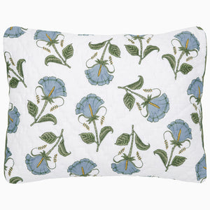 Farah Light Indigo Sham