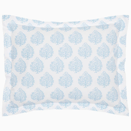 Mali Light Indigo Organic Sham by John Robshaw