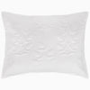 Manya White Organic Sham by John Robshaw