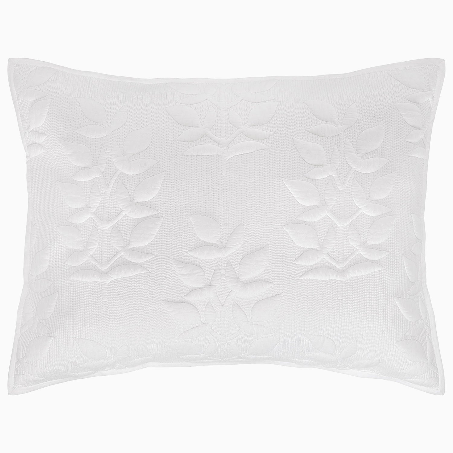 Manya White Organic Sham by John Robshaw