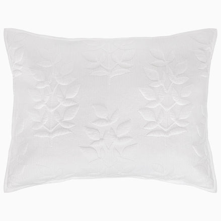 Manya White Organic Sham by John Robshaw