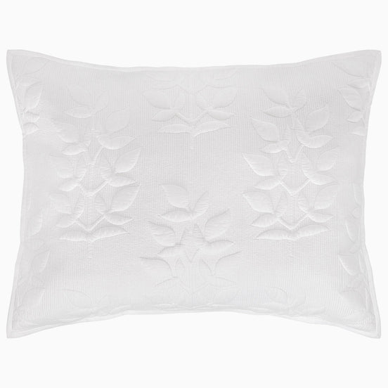 Manya White Organic Sham by John Robshaw