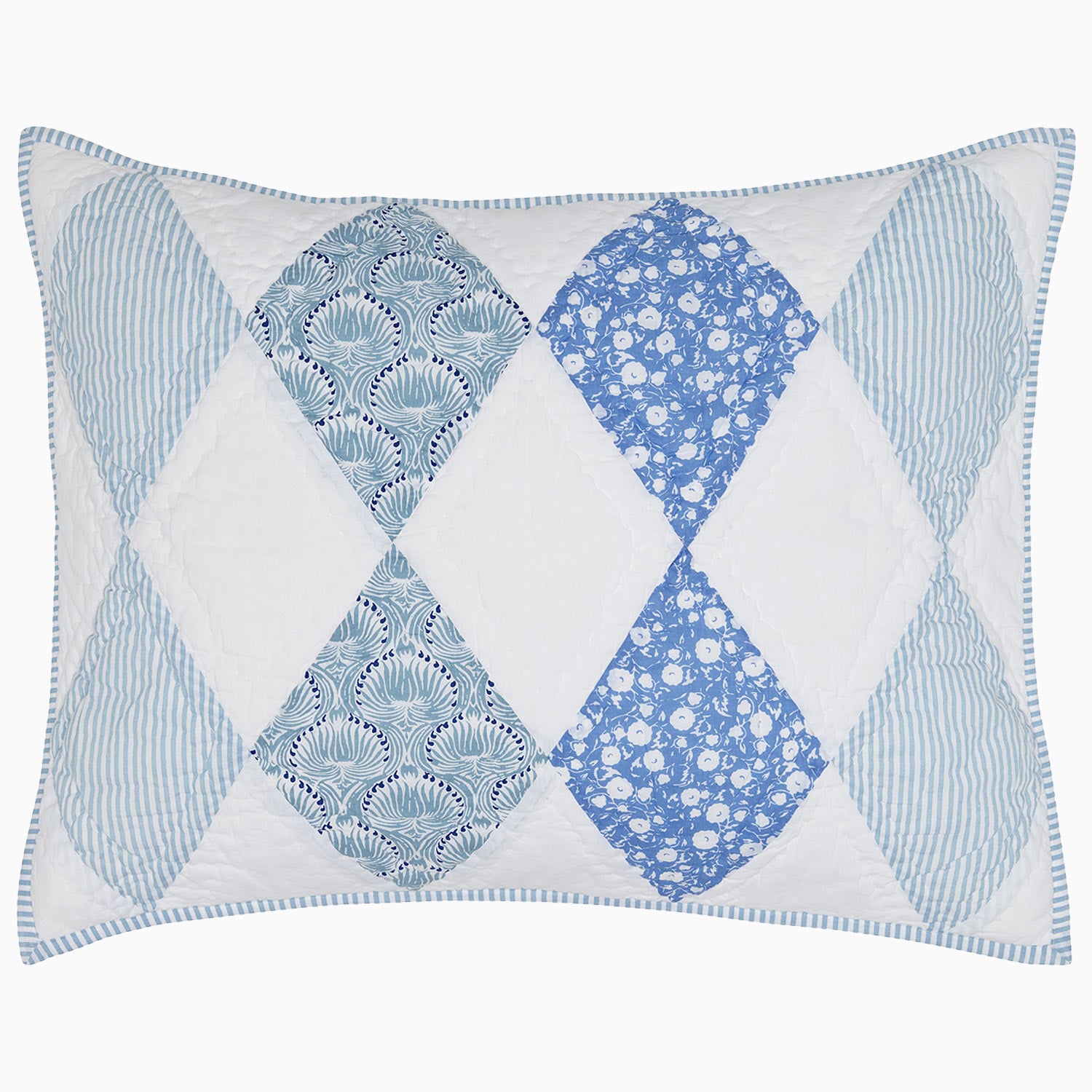 Namit Azure Sham by John Robshaw