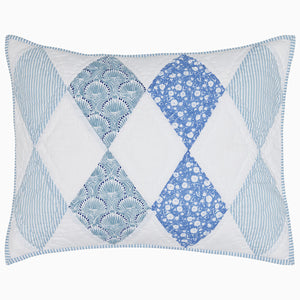 Namit Azure Sham by John Robshaw