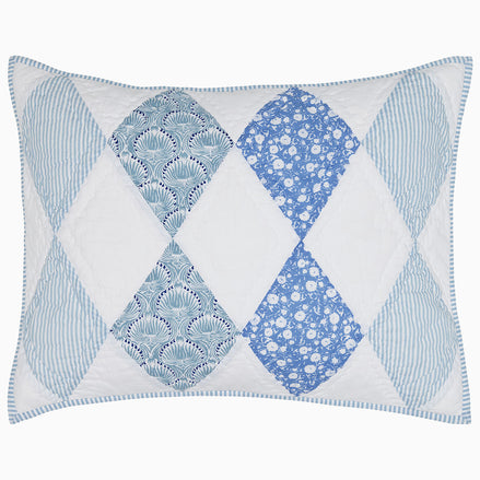 Namit Azure Sham by John Robshaw