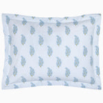 Nirvi Light Indigo Organic Sham by John Robshaw