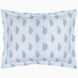 Nirvi Light Indigo Organic Sham by John Robshaw