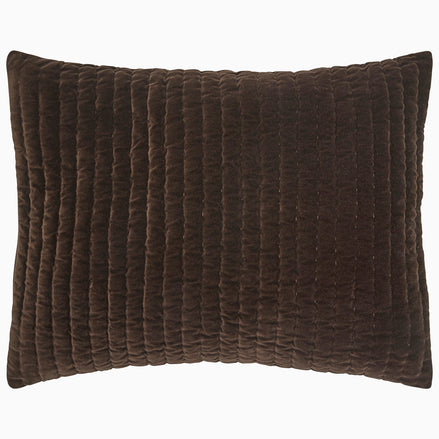 Velvet Coffee Sham by John Robshaw