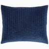 A Velvet Indigo Quilt hand quilted by Indian artisans by John Robshaw.