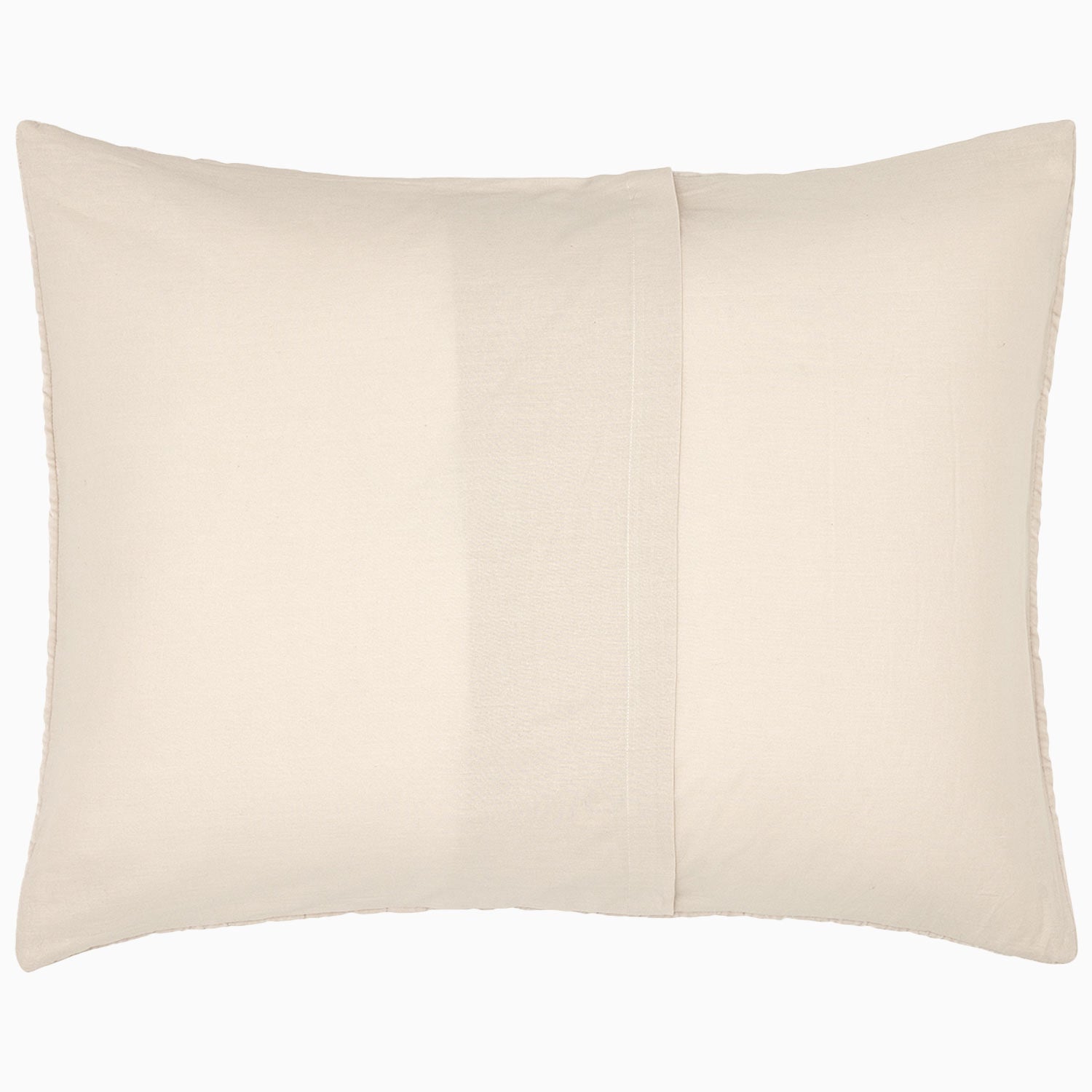 A Velvet Sand Quilt pillow on a soft white background, by John Robshaw.