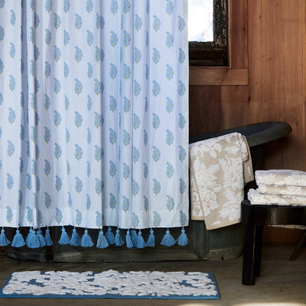 Nirvi Shower Curtain by John Robshaw