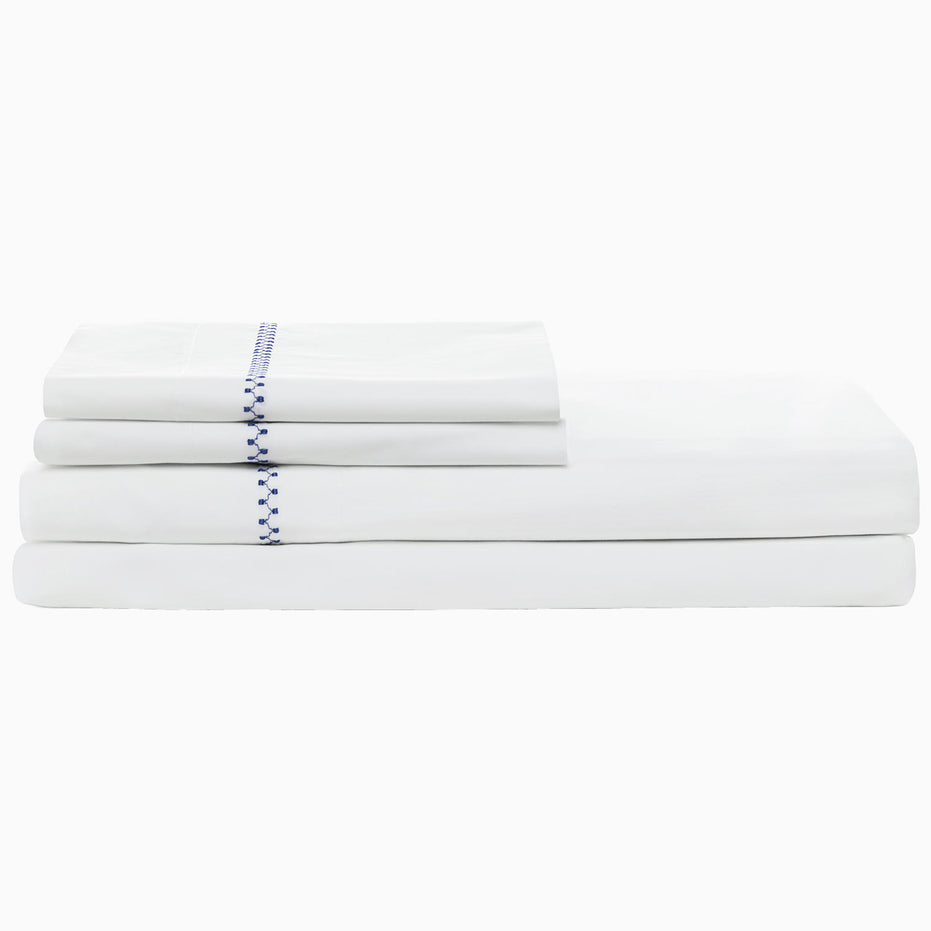 Anketi Navy Organic Sheet Set by John Robshaw
