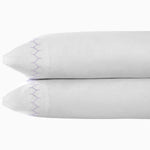 Stitched Lavender Organic Sheet Set - 31784108523566