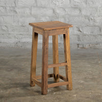 Ambu Teak Stool - High Quality Image of 