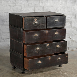 Ambu 2 Part 5 Drawer Teak Chest