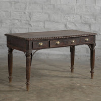 Anant 3 Drawer Teak Table - High Quality Image of 