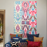Tashkent Spring Day Large Ikat Tapestry - 32114950570030